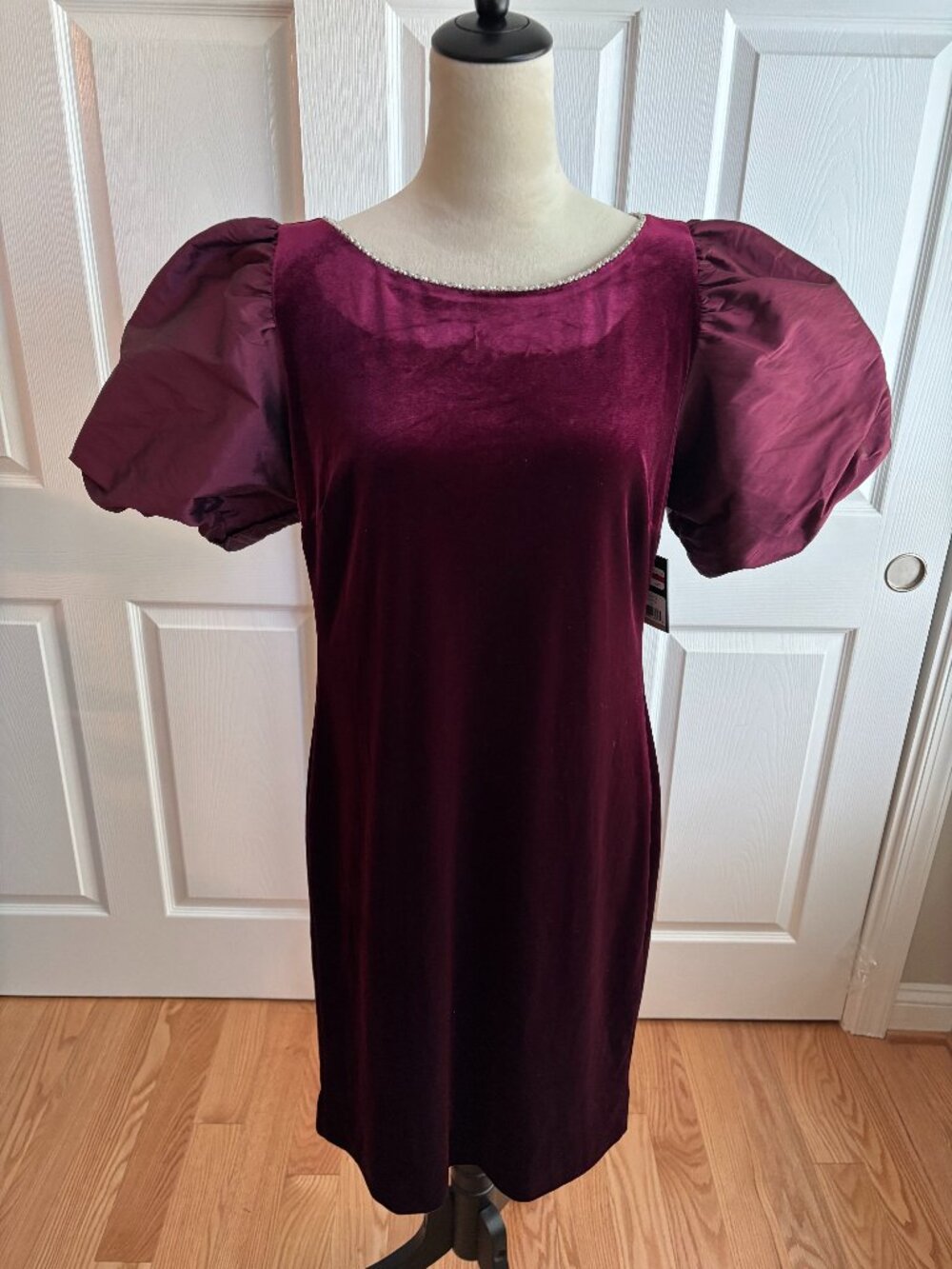 New Karl Lagerfeld  Burgundy  Dress  -with TAGS Size 11